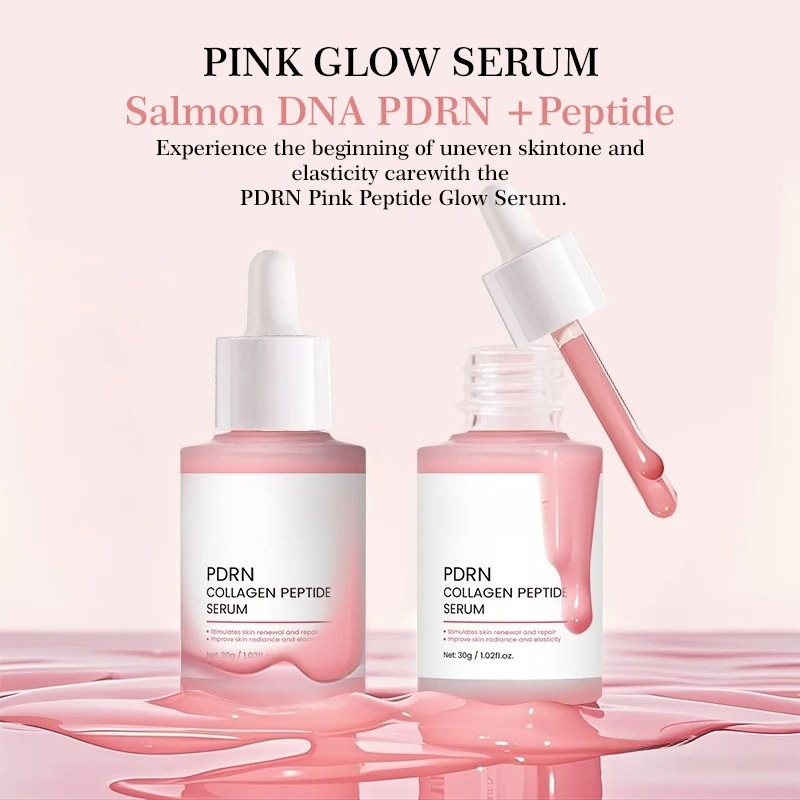 Korean Lifestyle Products - Zalm PDRN Collageen Peptide Gezichtsserum voor