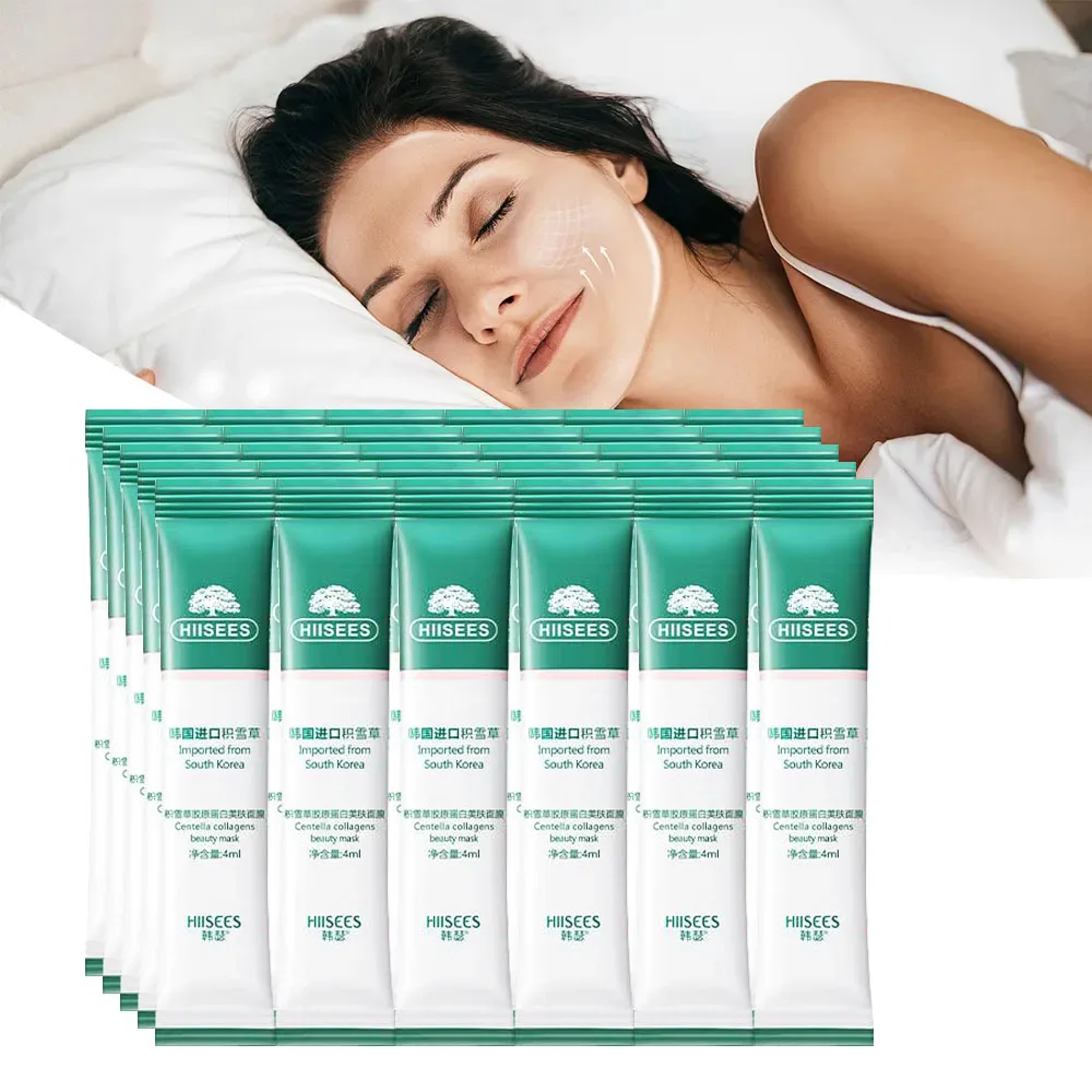 Korean Lifestyle Products - 30pcs Centella Collageen Slapen Gezichtsmaskers huidverzorging