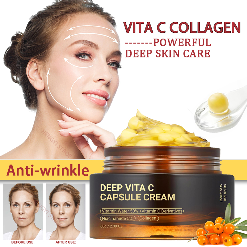 Korean Lifestyle Products - Anti Rimpel Vita C Capsule Crème