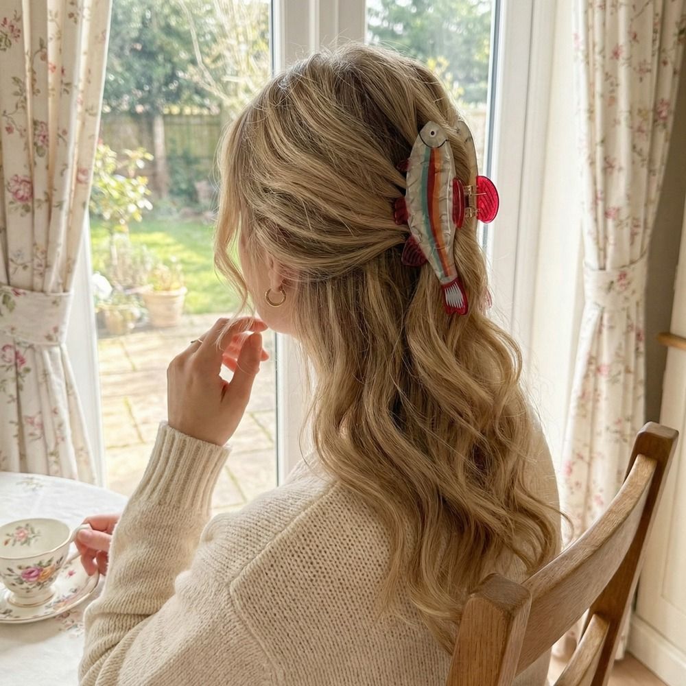 Haarspeld Oceaandier Haarklauw - Korean Lifestyle & Kids Boutique recensie en prijs