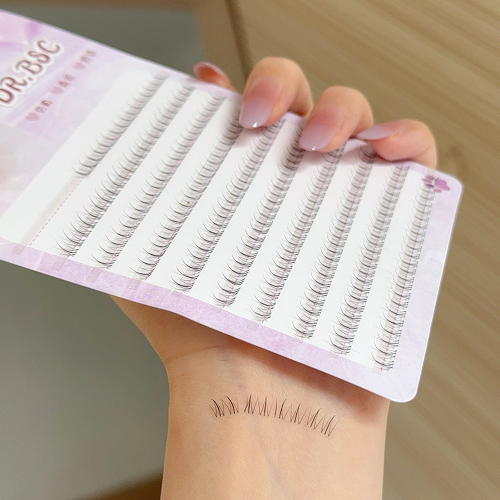Dunne band onderkant valse wim - Korean Lifestyle Products recensie en prijs